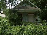 Abandoned: The home in Dayton, Ohio held the remains Edward Brunton - who hung himself inside a closet in the home five years ago