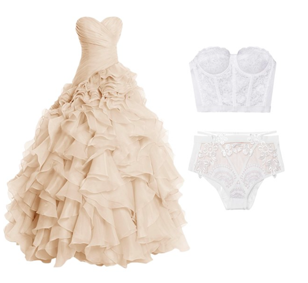 romantic bride lingerie for wedding season for a bride to wear on her wedding night polyvore board