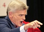 Louisiana Republican Senate candidate Rep. Bill Cassidy, R-La., who is challenging incumbent Sen. Mary Landrieu, D-La., addresses supporters during his election night watch party in Baton Rouge, La., Tuesday, Nov. 4, 2014. Behind him are daughter Kate Cassidy, right, and Meg Cassidy, left. Cassidy and Landrieu will face each other in a runoff.  (AP Photo/Gerald Herbert)