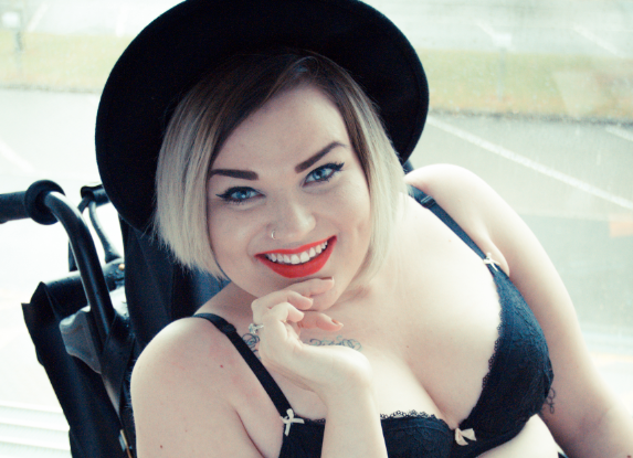 People with disabilities show they're sexual too in stunning lingerie shoot