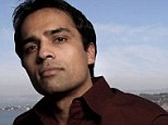 Multi-millionaire tech-entrepreneur Gurbaksh Chahal, pictured on the balcony of his San Francisco penthouse, was allegedly filmed hitting and kicking his then-partner 117 times in just half-an-hour