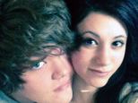 Heartbroken: Jimmy Campbell, 15, was left confused when Abigail, his first love, disappeared while walking home from school on October 9 last year ¿ just days before her 15th birthday