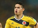 Heading to Spain? James Rodriguez  is reported to have agreed a deal with Real Madrid