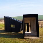 The Observatory is a mobile charred-timber artist's studio by Feilden Clegg Bradley