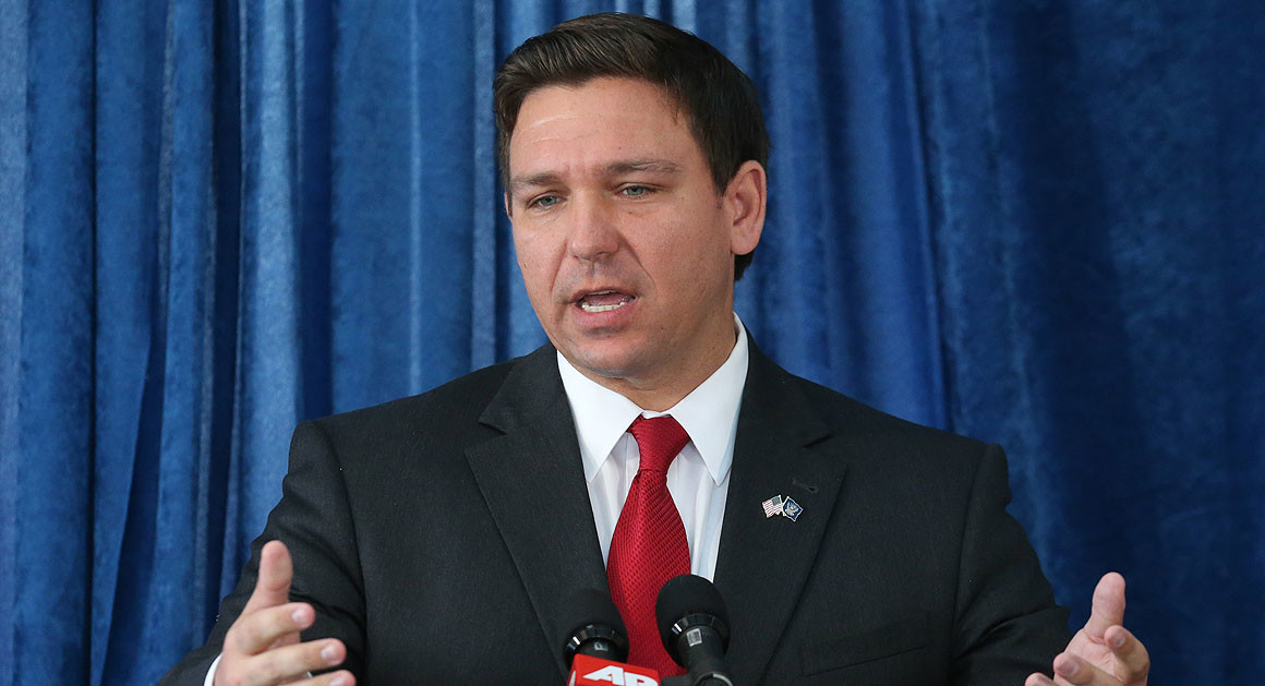 Ron DeSantis is pictured. | AP 