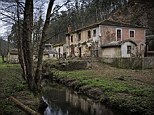 The village of Barrerios, near Pontevena is just one of 2,900 villages which lie abandoned in rural Spain and are being sold off for knock-down prices