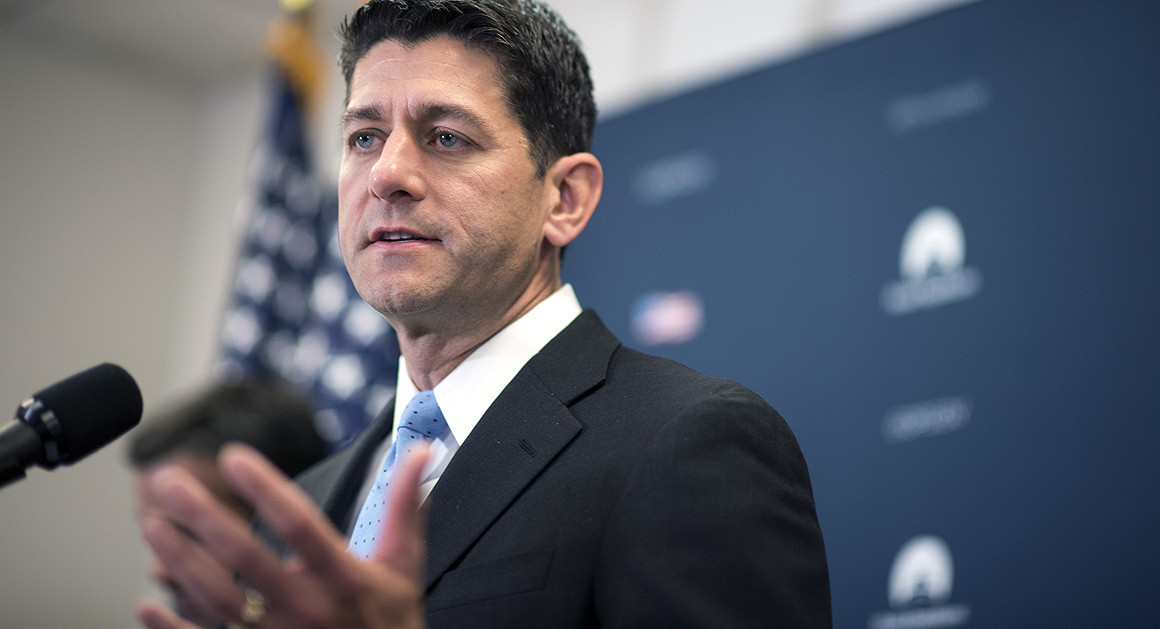 Paul Ryan is pictured. | John Shinkle/POLITICO