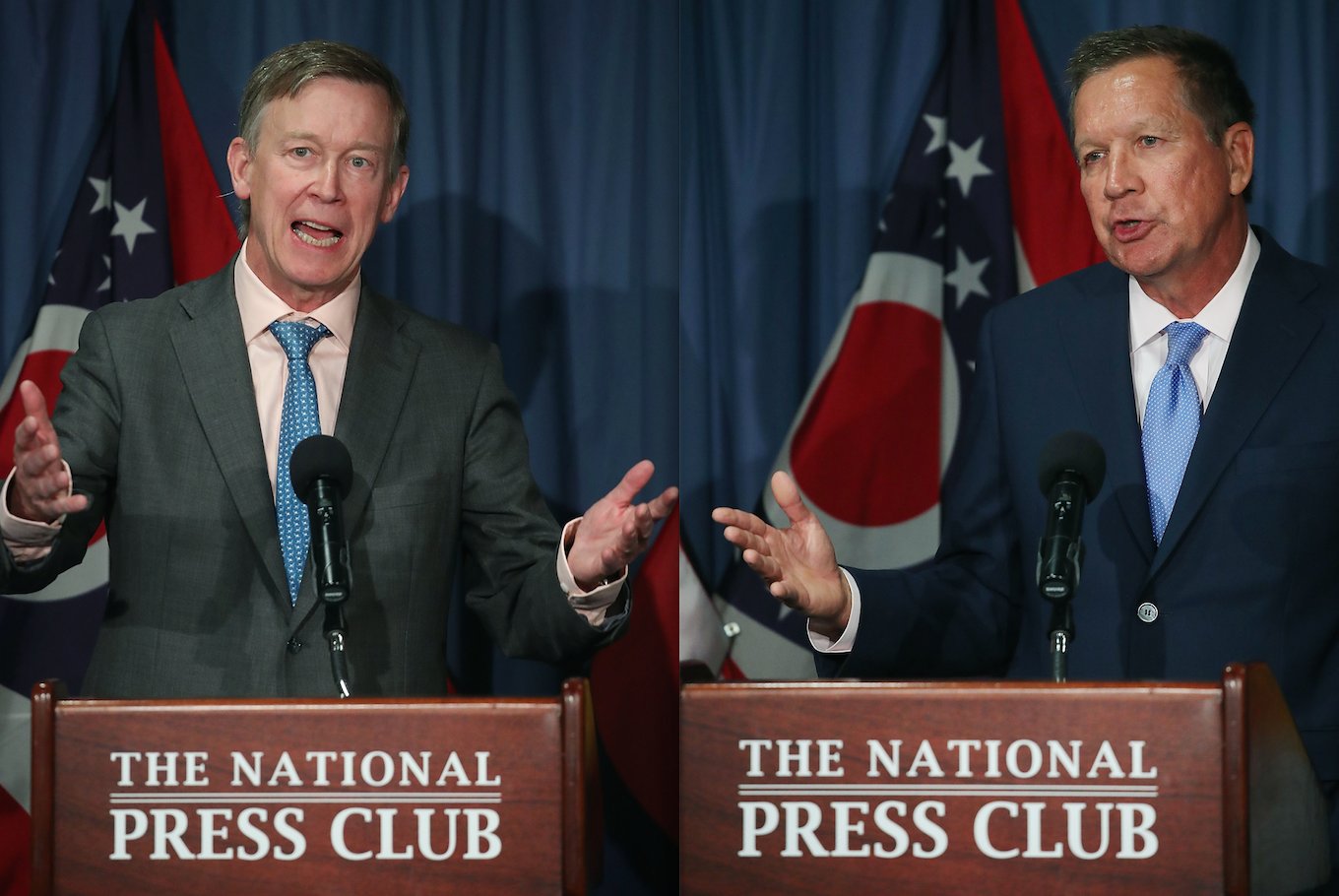 John Hickenlooper and John Kasich