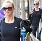 Naomi Watts left her Brentwood yoga class looking pretty buff.  The movie star's legs and torso were on full display in her tight gym outfit, on Friday, May 22, 2015 X17online.com