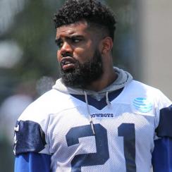 Cowboys running back Ezekiel Elliott.