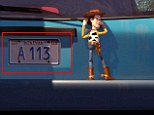 Beloved classic: The combination of numbers and letters 'A113' that has been popping up in Pixar films for over a decade, including as a license plate in Toy Story