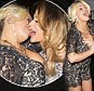 Picture Shows: Kerry Katona, Rosanna Jasmin  April 12, 2016  A busty Kerry Katona and a friend visited Secrets strip club in Kings Cross. On the way in Kerry had a bit of fun by French kissing her friend Rosanna Jasmin. Later on, Kerry's friend grabbed her boob and kissed Kerry on the cheek.   On the way out Kerry checked her bosom then playfully hugged everyone goodbye before heading home.  PHOTOS: Si Gross/Justin Palmer (NO BYLINE)  Non Exclusive Worldwide Rights Pictures by : FameFlynet UK © 2016 Tel : +44 (0)20 3551 5049 Email : info@fameflynet.uk.com