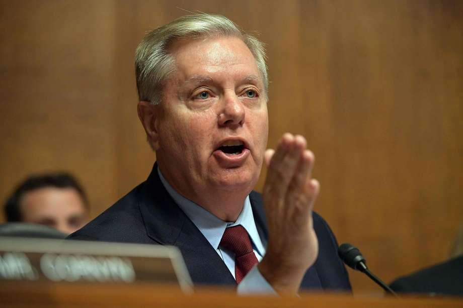 Sen. Lindsey Graham, R-S.C., says of the Dreamers: To the 700,000 young people, were not going to leave you behind. Photo: MANDEL NGAN, AFP/Getty Images