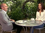 Matt Lauer enjoyed a cup of tea during his interview with Pippa Middleton in London today where she revealed on camera for the first time what its like 'to be Pippa'