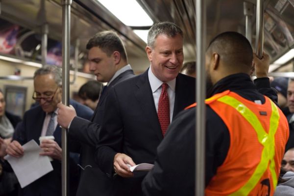 Mayor Bill de Blasio has a reputation for