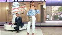 Haute or not? Willie Geist judges Tamron Hall's summer fashions