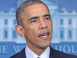 US President Barack Obama speaks following the announcement of the decision in the case of Ferguson police officer Darren Wilson for the shooting death of teenager Michael Brown, in the Brady Briefing Room of the White House on November 24, 2014 in Washington, DC.  The US policeman who shot dead an unarmed black teenager in the Missouri town of Ferguson, triggering weeks of racially-charged unrest, will not face charges, the St Louis County prosecutor.    AFP PHOTO/Mandel NGANMANDEL NGAN/AFP/Getty Images