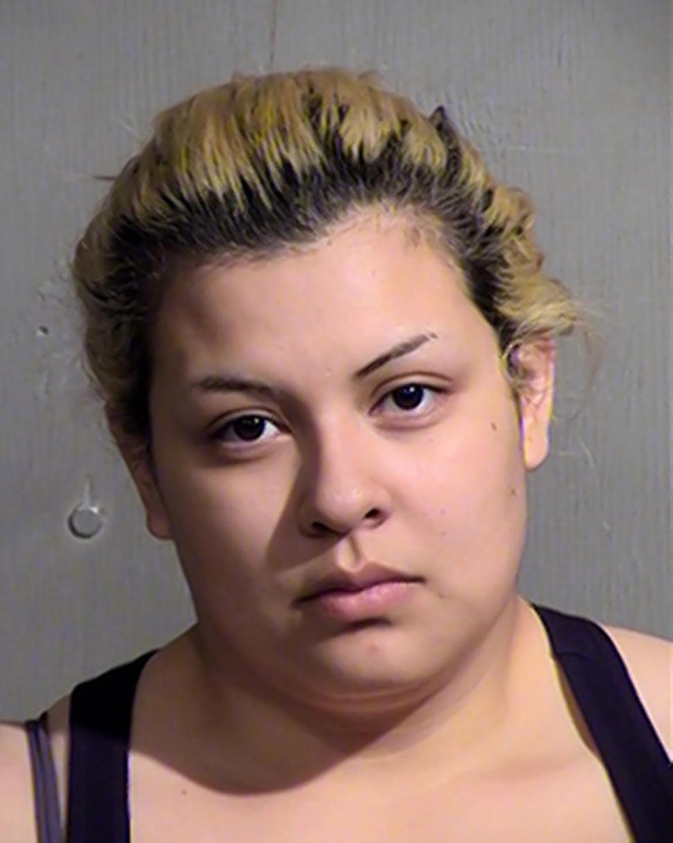 Terri Vargas, 25, was arrested with her siblings, mother and husband.