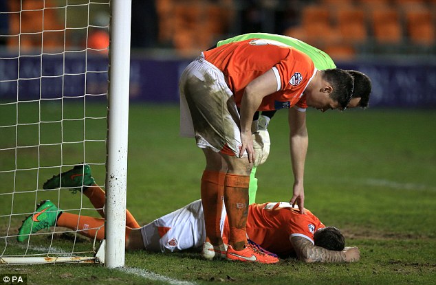 Blackpool were relegated from the Championship to League One on Monday after a miserable season