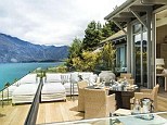 Stunning views: The Duke and Duchess of Cambridge will enjoy a night's stay at an exclusive resort in New Zealand as part of their three-week tour of the Southern Hemisphere, which starts next month