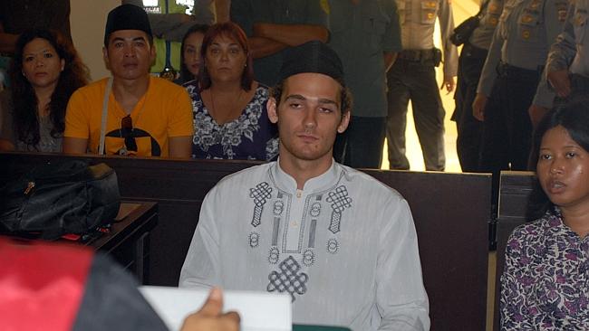 New faith...Australian national Jake Drage has converted to Islam in prison Picture:AP/Bu