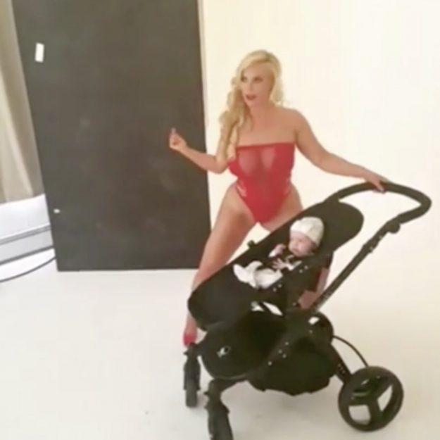 Coco Austin caused outrage after sharing a video of herself twerking next to her 4 month old baby 